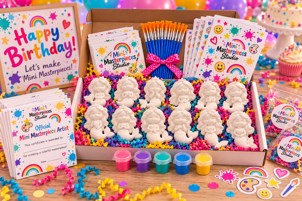 Paint Party & Group Kits | Choose Your Group Size – Mini Masterpieces ...
